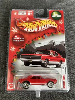 Camaro 2004 Hot Wheels Larry Wood Holiday Rods 67 rojo Foto 1 de 3