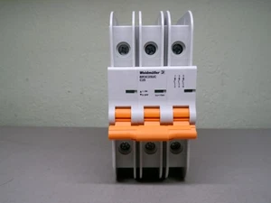 WEIDMULLER BR3C25UC CIRCUIT BREAKER 3-POLE MCB 489 3P C 25A ACDC 2478460000 - Picture 1 of 6