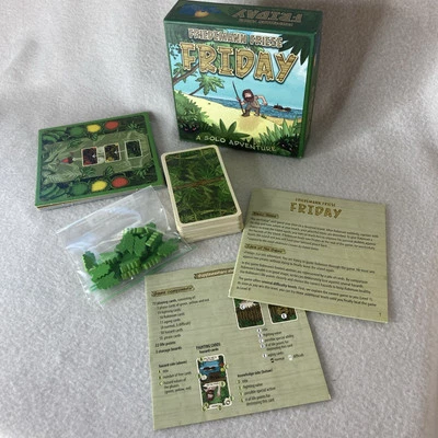Friday - Friedemann Friese - Solo Board game - Rio Grande Games. PLAYED ONCE - Image 1 of 4