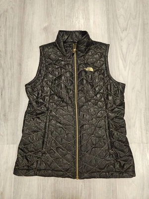 The North Face Women’s Thermoball Black Vest Size Large Light Weight EUC - Image 1 of 4