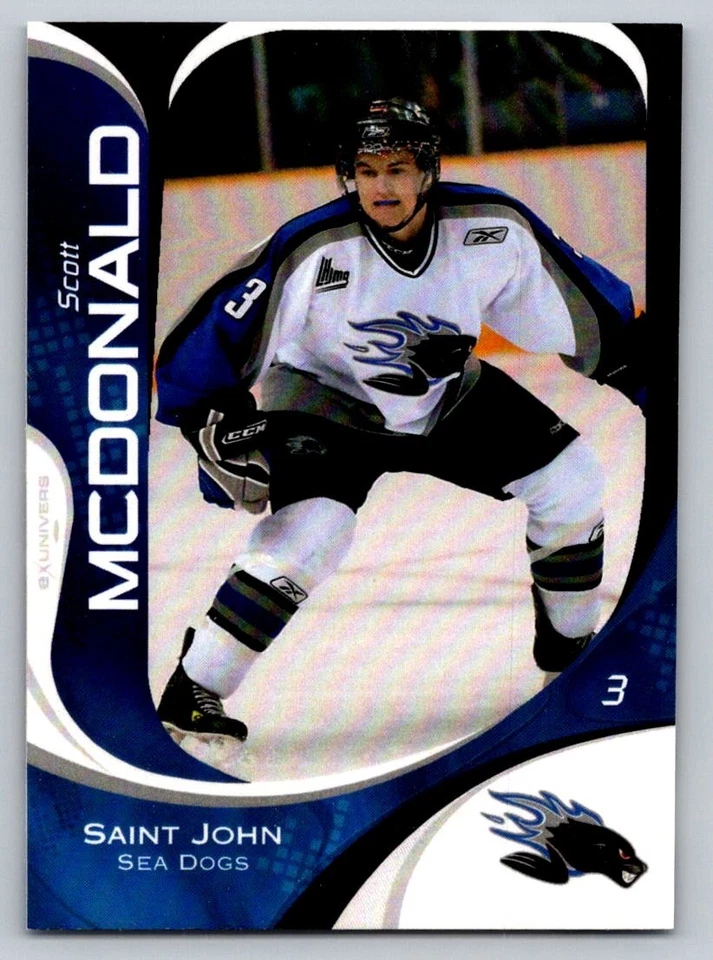 Scott McDonald 2007-08 Saint John Sea Dogs - Image 1 of 1