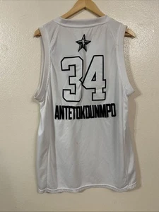 Giannis Antetokounmpo Milwaukee Bucks #34 Jordan 2018 edición All-Star talla 50 - Imagen 1 de 11
