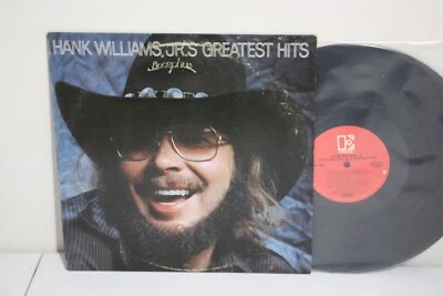 Hank Williams Jr. - Greatest Hits, 1982 LP,	Elektra – E1-60193 - Image 1 of 2