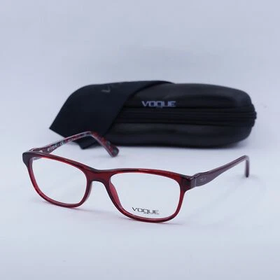 Gafas Vogue VO2908 2257 Transparentes Burdeos 51mm Nuevas Auténticas Foto 1 de 4
