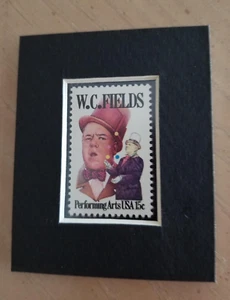 Mattierte unbenutzte US-Briefmarke von W.C. Fields, Performing Arts Serie - Bild 1 von 2