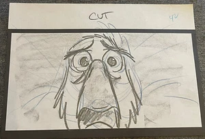 Balto Original Film Storyboard Zeichnung Kunst Animation Boris #17 - Bild 1 von 3