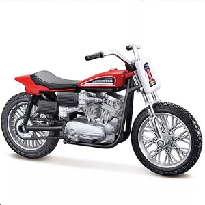 Maisto Harley Davidson XR750 Red & Black 31360/40 1/18 Diecast Motorcycle #07313 - Picture 1 of 8