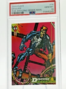 1994 Fleer The Amazing Spider-Man #14 Disguise Venom PSA 10 Gem Mint Marvel - Picture 1 of 5