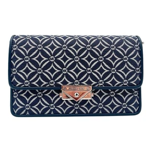 Michael Kors Cece Damen Tasche Crossbody XBody Blau Denim Umhängetasche Clutch - Bild 1 von 14