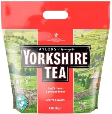 Taylors of Harrogate Yorkshire Tea Bag 1040, 600, 160 Tea Bag+ mustard doubloven - Image 1 of 4
