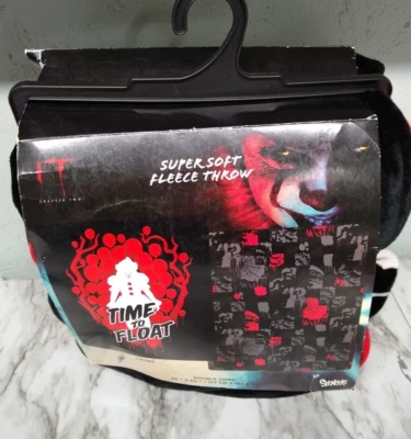 Stephen Kings IT Ch. Manta doble lateral Pennywise Time To Float polar Foto 1 de 4