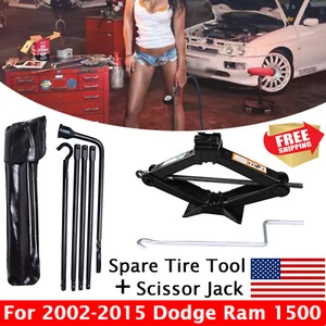 For 2006 2007 2008 Dodge Ram 1500 Spare Tire Lug Wrench Tools&2T Scissor jack US - Picture 1 of 10