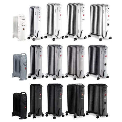 Schallen Ölgefüllter Heizkörper Heizung Tragbar Elektrisch Energieeffizient Heizen