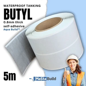 Dichtbahn Fugenabdichtband Butylvlies haftend AQUA BUILD 5m - Bild 1 von 10