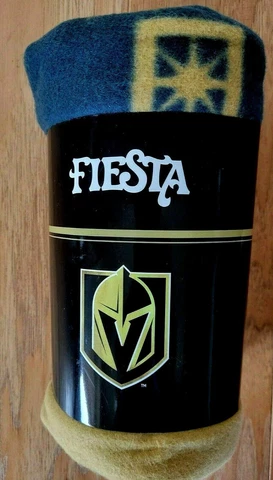 Golden Knights Throw Blanket  Las Vegas Golden Knights NHL Hockey Team Cover