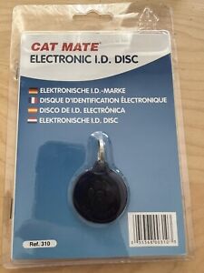 Cat Mate Electronic I.D Disc 310 Microchip Cat Flap Disc New