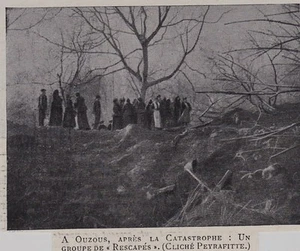 1907 -- A OUZOUS APRES LA CATASTROPHE 3G650 - Picture 1 of 1