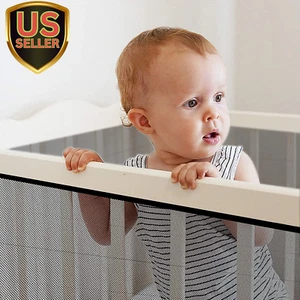 Stairway Net - Baby Safety Rail - 180 Inch X 32 Inch - Banister Stair Net for... - Picture 1 of 1