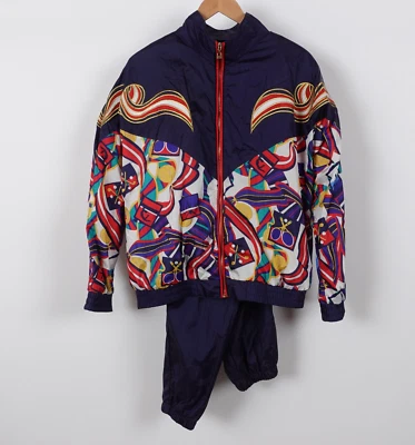 Vintage 80s Westbound Sport Women's Track Suit Jacket Pants Large Embroidered - Image 1 of 4