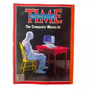 VTG Time Magazine January 3 1983 Machine of the Year, The Computer No Label - Picture 1 of 2