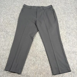 PGA Tour Herren Golfhose Größe 36x29 grau vorne flach gesäumt Chinohose Outdoor Sport - Bild 1 von 10