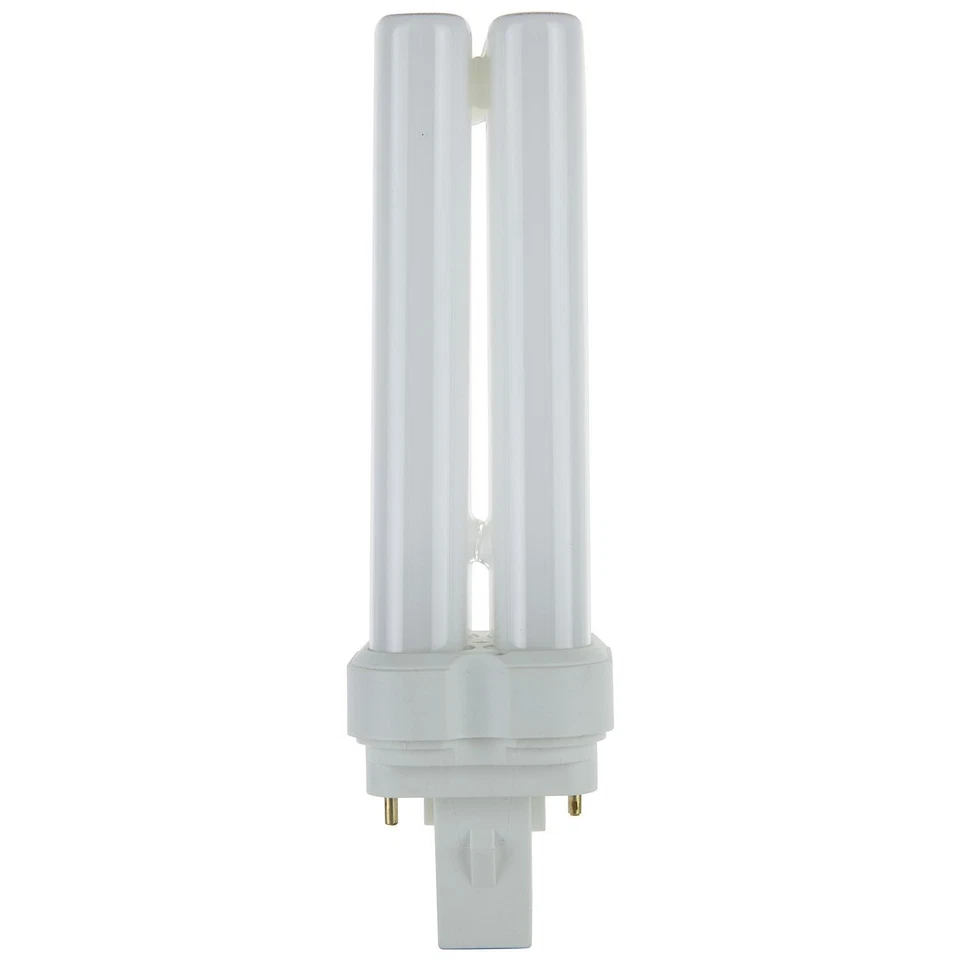 Sunlite 22 Watt FDL 2-Pin Quad Tube GX32D-2 Base Plugin 3000K Warm White Light - Image 1 of 4