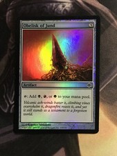 MTG 1x Obelisk of Jund Foil x1 LP Shards of Alara