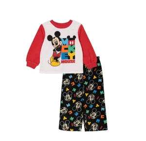 MICKEY MOUSE Baby Boys Pajama Set, 2 Pieces MSRP 20$ - Picture 1 of 1