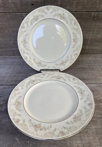 2er Set Royal Doulton China DIANA Romance Collection Speiseteller Top! - Bild 1 von 18