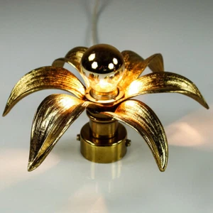 Hollywood Regency Wand Lampe von Massive 70er Jahre Leuchte Vintage - Bild 1 von 12