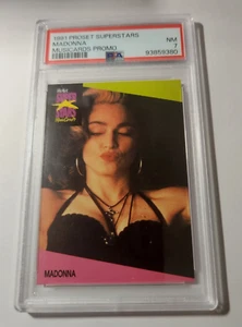 1991 PROSET SUPERSTARS -- MUSICARDS -- MADONNA -- PROMO --- PSA NM 7 - Picture 1 of 1