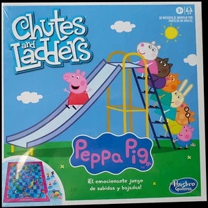 Nuevo juego de mesa Peppa Pig Chutes and Ladders Español by Hasbro! - Imagen 1 de 2