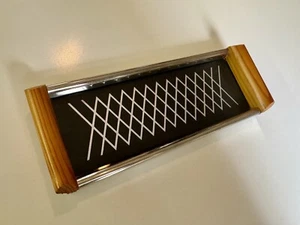 DDR Servier Tablett für Schnaps & Likörgläser *Ostalgie VEB VINTAGE 70er 26 X 10 - Bild 1 von 3