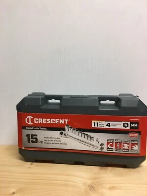 Crescent 3/8 in. drive Metric 6 Point Mechanic's Tool Set 15 pc - Image 1 of 2