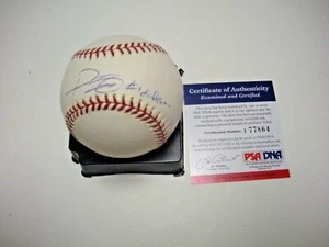 PRINCE FIELDER MILWAUKEE BREWERS,#1 DRAFT PICK PSA/DNA/COA SIGNED MLB BASEBALL - Picture 1 of 1