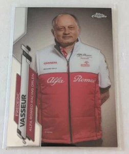 2020 Topps Chrome Formula 1 #95 Frederic Vasseur Alfa Romeo Team Principal - Picture 1 of 2