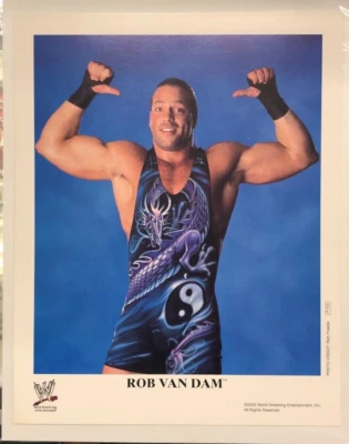 WWE RVD Rob Van Dam Original Promo Photo 8x10 Print 2003 WWE/ECW/TNA/AEW - Image 1 of 2