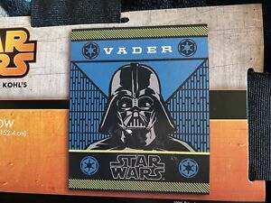 Disney Star Wars Darth Vader Throw Blanket NEW