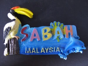 3D Sabah Malaysia resin fridge magnet refrigerator magnet - Bild 1 von 4