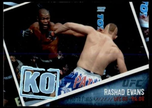 2009 TOPPS UFC PHOTO FINISH KO RASHAD EVANS #PF-3 - Picture 1 of 2