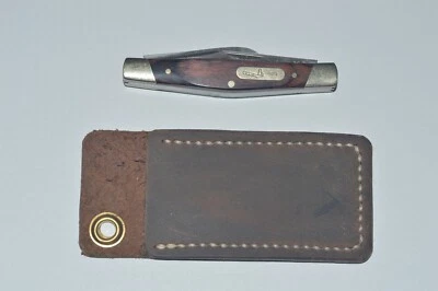  Funda de cuchillo plegable de cuero EDC bolsa para cuchillos de bolsillo con articulación deslizante 2” X 4” Foto 1 de 3