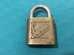 Candado Slaymaker vintage, sin llave - Cerrajero - Imagen 1 de 4