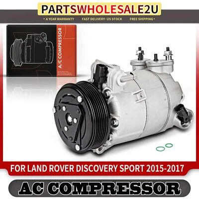 A/C Compressor w/ Clutch for Land Rover Range Rover Evoque Discovery Sport 2.0L - Image 1 of 4