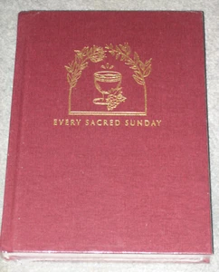 Every Sacred Sunday 2024-2025 Burgundy/Red Hardcover NEW - Picture 1 of 5