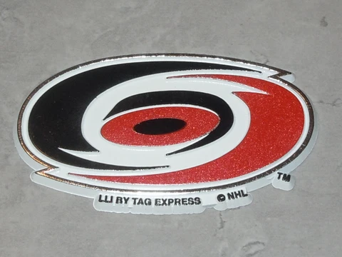 CAROLINA HURRICANE RARE Vintage NHL RUBBER Hockey FRIDGE MAGNET Standings Board Cover