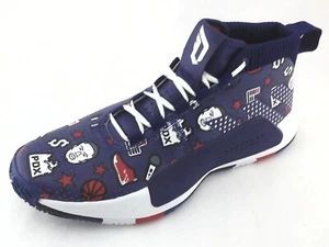 Adidas Dame Basketballschuhe lila LE Druck EG2317 Herren US 12 EU 46 2/3 SELTEN - Bild 1 von 6