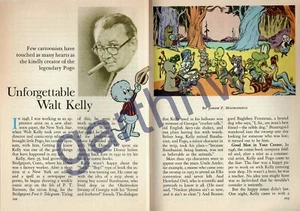 POGO 1974 PICTORIAL UNFORGETTABLE WALT KELLY COMIC ARTIST IN MEMORIAM - Picture 1 of 1