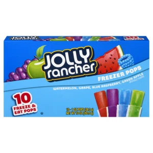 Jolly Rancher FREEZER POPS 10-Count Freeze & Eat ** BB 1/2025 ** - Picture 1 of 1