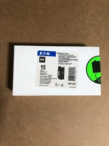New Eaton BRP BRP115DF 1 Pole 15 Amp 120v AFCI/GFCI DF Circuit Breaker NIB - Picture 1 of 1