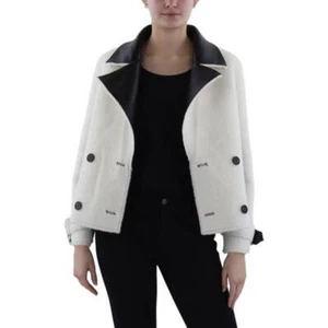 SHACI Womens Faux Leather Reversible Faux Fur Coat Outerwear BHFO 9283 - Picture 1 of 4